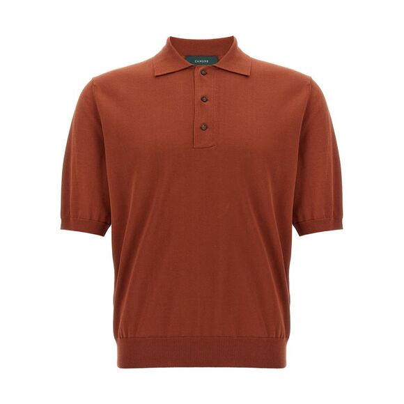 Zanone Men's Cotton Polo Shirt